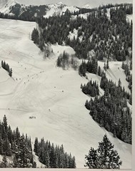 Original FRITZ KAESER ‘Skiing ASPEN, Colorado’ Gelatin Silver PHOTO -Ansel Adams