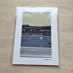 Matted Photo Print Photography Home Decor Street Abstract Urban Decay Minimal