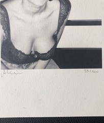 Erotic B/W Photo “Young Girl” Theme 1 Circa 1989 Signed & Limited 99 of 100