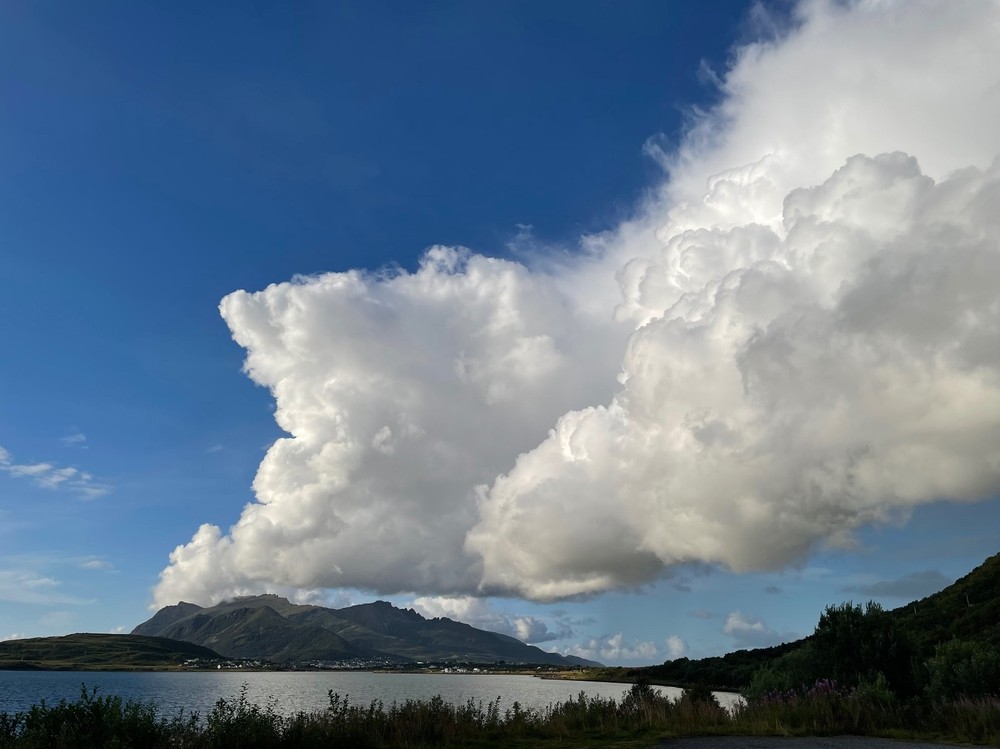 digital photo art wallpaper clouds