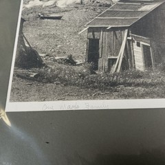 Edward Bafford One Mans Family Vintage 1940s Signed Photo Print Coastal Scene