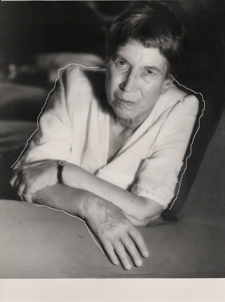 Celestina Vaterra 40x30cm PE (RC) Photo Manual Print 1981 Natalia Ginzburg Italy