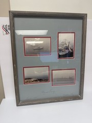 Framed and matted Maine Fog Photos 1995 Titled Maine Fog 17 x 21