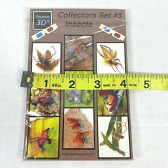 Collectors Insects 3-D 3D Photographs Set Art Phantom Image Barry Rothstein New