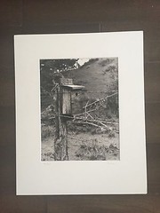 BRUCE BLUM SIGNED B&W Photo Print (10 «X 13») «Birdhouse «