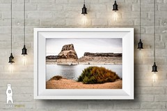 Lone Rock – Fine Art Photo Prints – Lake Powell Utah – Glen Canyon – Wahweap Bay