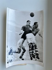 Photo F 25 football press picture DPA game scene Arsenal-Charlton 1949 approx. 13×18 cm