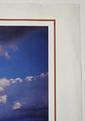 Cathedral Rock Sedona Arizona Lou DeSerio Signed Desert Art Photo Poster 1993