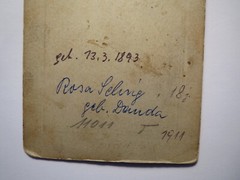 Pink Veryig Schrig? b. Dauda – born 1893 / KAB studio Adele Vienna – 1911
