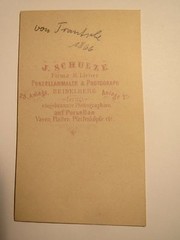 Heidelberg – 1866 – by Trantsche? Trantske? Trautsche? Trautske? / CDV