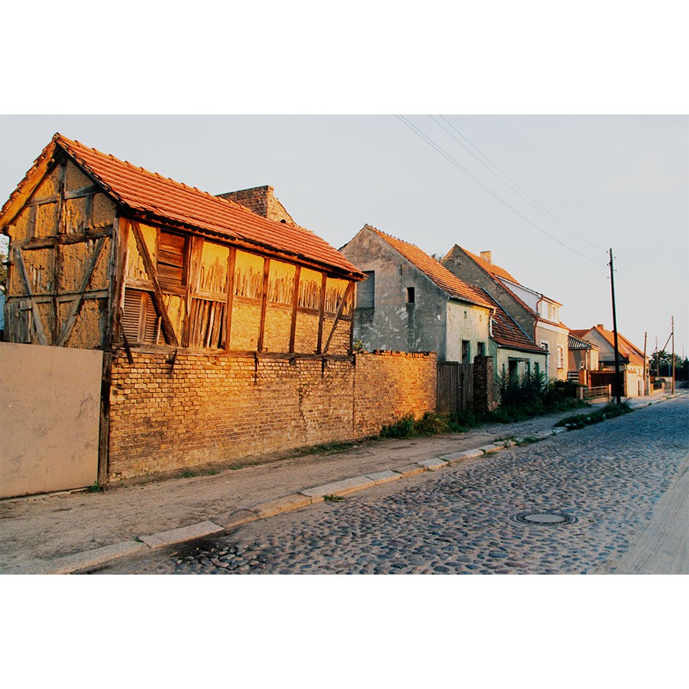 Gisela Franke Berlin Brandenburg Village Street Half-Timbered House Photography 80s/90s