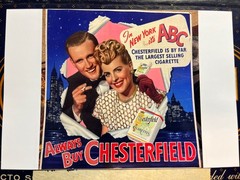 “ART PHOTOGRAPHY by Scott Mitchell” Signed “NYC ABC” CIGARETTE ADVERTISING “BUY”