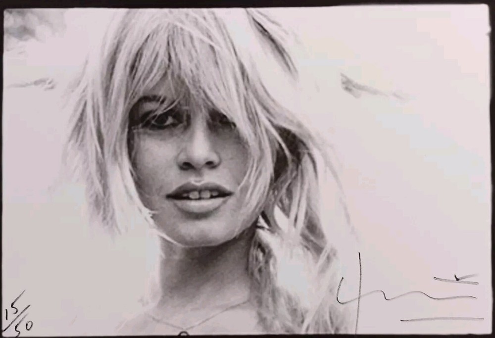 Bert Stern (1929-2013) – Brigitte Bardot – signed photo + COA