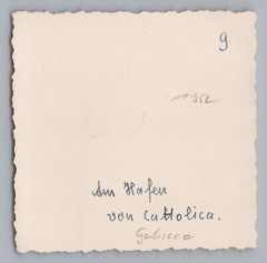 Cattolica Gabicce Mare 1952 – Fisherman – Vintage Photo 1950s