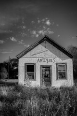 Fine Art Photography, Black and White print, 8×12, Antiques, Angora, Nebraska
