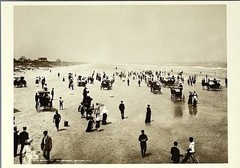 Daytona Beach Florida 1904 Art Photo Print Card By Fotofolio 4.25”x6” Seabreeze