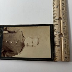 Antique CDV Photo Leitmeritz German Soldier Uniform H Klug Old Imperial WWI