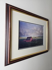 ART – Original Signed John Clement 35mm Photograph 16×13 Framed Modern Landscape