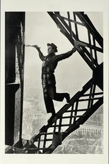 Marc Riboud (1923-2016) Magnum Art Photo Print Card 4×6” Zazou Eiffel Tower