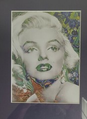 Marilyn Monroe Photo Made From Vincent Vangogh Art – RARE!!