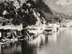27x21cm large album photo around 1890 Riva on Lake Garda in Italy photo