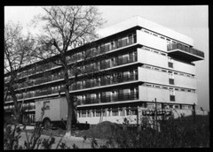 Plattenbau Brutalismus Architektur – 1960er – Foto 10x7cm