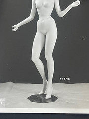 Rare Vintage Original Photo Siegel Stockman Mannequin Female Fetish Curiosa