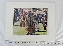 Native American – matted Photo by Ed Klein (14″ x 11″) – unframed