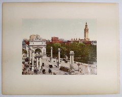 Photo: New York City – South Street and Brooklyn Bridge / The Naval Arch. Detroit