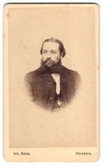 Photograph Joh. Rooster, Nuremberg, commoner with full beard