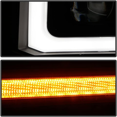 – for [Halogen Model] 2019-2021 Chevy Silverado 1500 Black LED Tube Sequential S