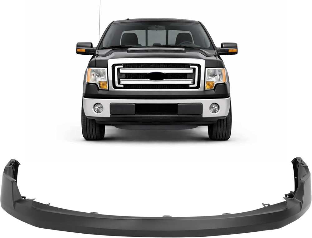 Front Bumper Upper Cover Compatible with 2009-2014 Ford F-150 for Models without