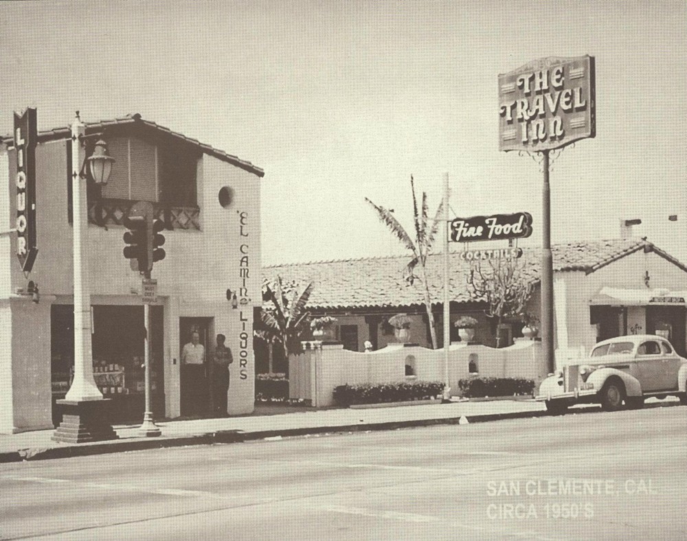 SAN CLEMENTE El Camino Real TRAVEL INN Photo Print 1526 11″ x 14″