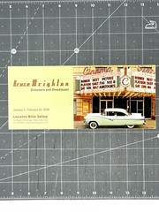 Bruce Wrighton (1950-1988) Art Show Announcement Card 2006 NYC Binghamton NY
