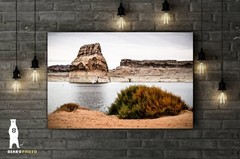 Lone Rock – Fine Art Photo Prints – Lake Powell Utah – Glen Canyon – Wahweap Bay