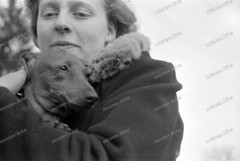 Negative-Portrait-Woman-Dog-Cute-German-Woman-Dog-1930s-1930s-9