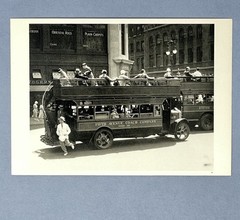 Fifth Avenue Coach Company NY 1932 Art Print Card Photo By Berenice Abbott 4”x6”