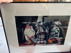 Frank H. Jump’s photograph of Mono-Cultures Dye Out -mural of Brett Cook-Dizney