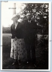 Tilsit 1936 – Pretty Couple – East Prussia 1930s – Photo 6x9cm