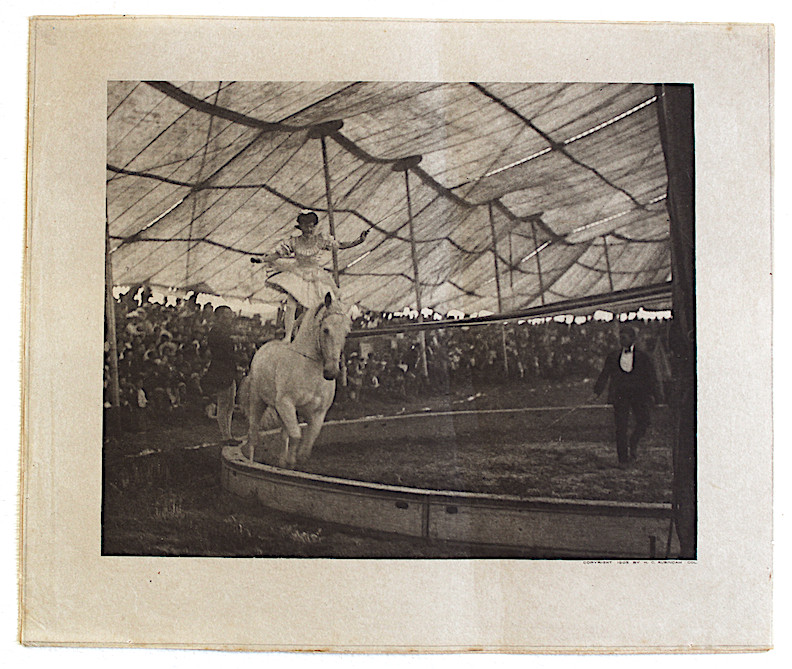 1907 Camera Work Original 1907 HARRY C. RUBINCAM » In the Circus » Photogravure