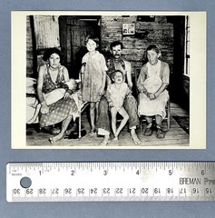 Walker Evans Art Photo Print Card – Bud Fields And Family Alabama 1936 4.25”x6”