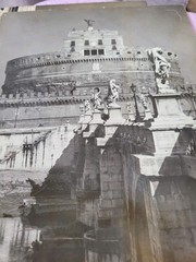 Lot Of 12 Vintage Black And White Photographs Venice Rome Florence Italy 9×7.5