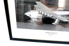 HUGHES H-4 HERCULES «The Spruce Goose» Framed & Matted Photograph 25.5″ x 19.25″
