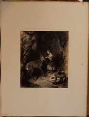 c1868 British Museum Photographs by Stephen Thompson Antique Art History Book
