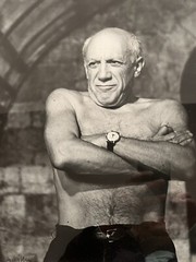 French André Villers (1930-2016) Signed Photograph Portrait of Pablo Picasso