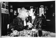 RICHARD MANN Sid Vicious & Nancy Sprung at Joe Allen’s 1978 Gelatin Print Punk