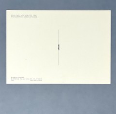 John Cage Art Print Card Photo By Marion Ettinger 1991 Fotofolio 4.25”x6”