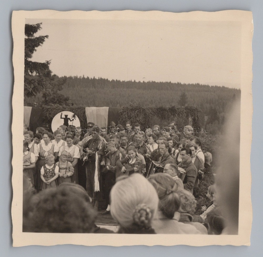 Altenau Oberharz Clausthal-Zellerfeld – Heimatbund Musikgruppe – Photo 1950s