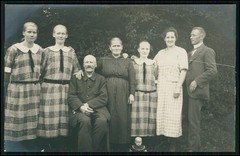 12x Real Photo Postcard – Family Children Boys Girls Portrait – 1910s 1930s