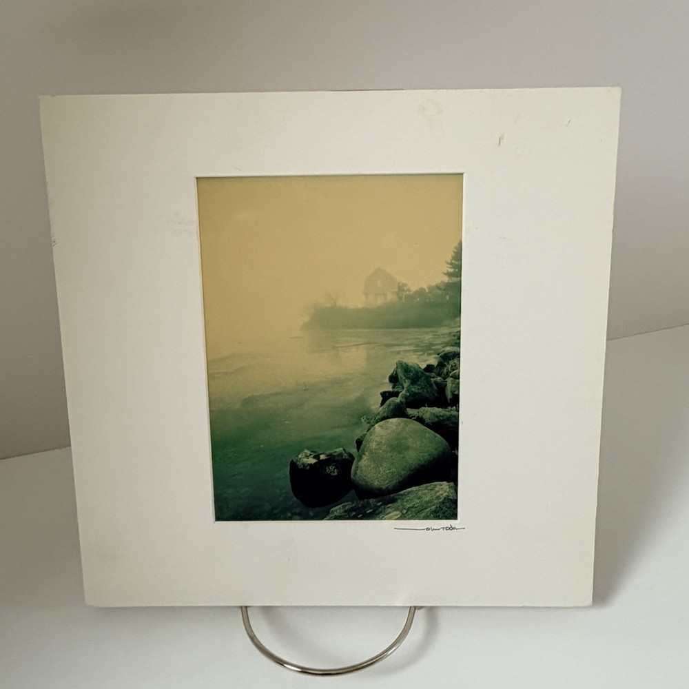 John Todaro Photography Signed Coastal Landscape Print East Hampton NY 10×10